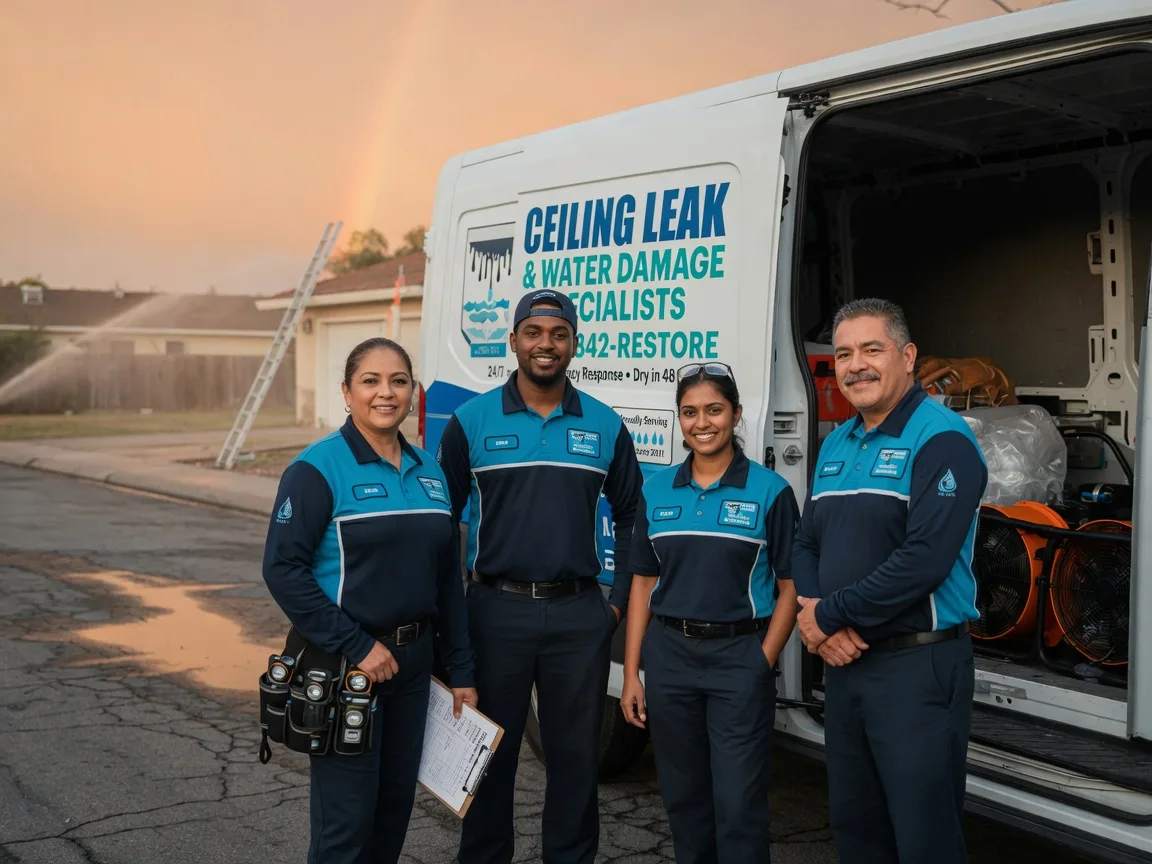 Ceiling Leak Cleanup company in Marion Heights, PA