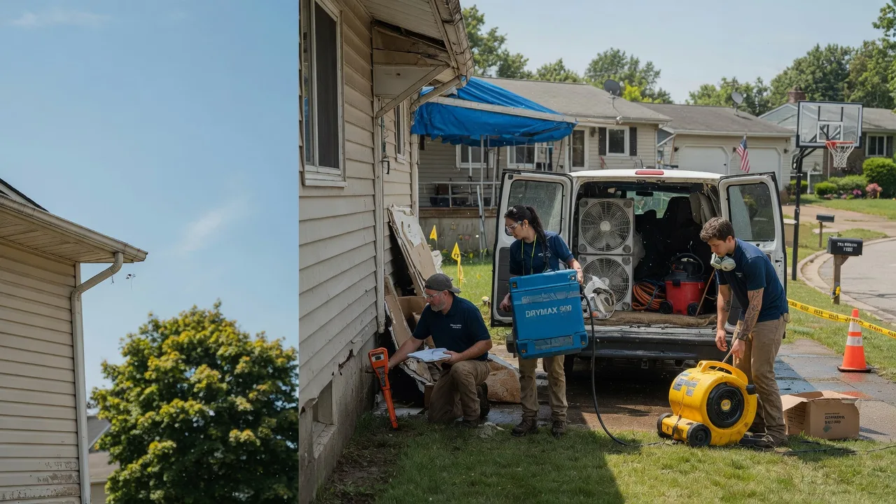 Ceiling Leak Cleanup in Marion Heights, PA near me