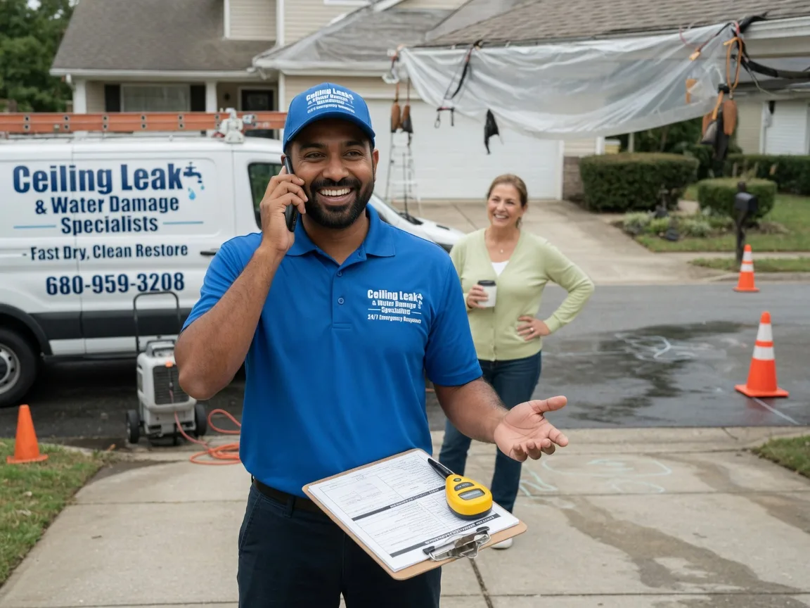 Ceiling Leak Cleanup Marion Heights, PA FAQs