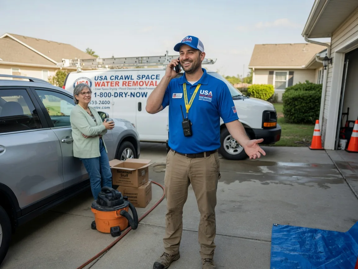 Crawl Space Water Removal Marion Heights, PA FAQs